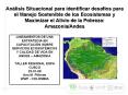 Anlisis Situacional para identificar desafos para el Manejo Sostenible de los Ecosistemas y Maximiza