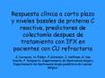 Respuesta clnica a corto plazo y niveles basales de proteina C reactiva, predictores de colectoma de