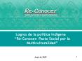 COMISIONADO PRESIDENCIAL PARA ASUSNTOS INDIGENAS