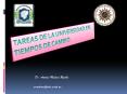 Tareas de la Universidad en tiempos de cambio'