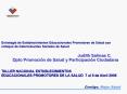PROMOCIN DE LA SALUD EN LOS PLANES DE SALUD PBLICA REGIOINAL