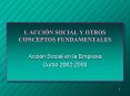 I' ACCIN SOCIAL Y OTROS CONCEPTOS FUNDAMENTALES