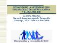 SITUACIN DE LAS PERSONAS CON DISCAPACIDAD EN AMRICA LATINA Y EL ROL DEL BID