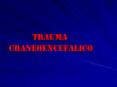 TRAUMA CRANEOENCEFALICO