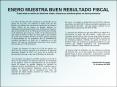 ENERO MUESTRA BUEN RESULTADO FISCAL Gasto total se reduce en trminos reales, mientras se mantiene ga