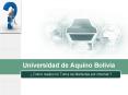 Universidad de Aquino Bolivia