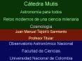 Ctedra Manuel Ancizar Albert Einstein creador de universos