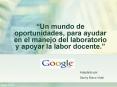 Un mundo de oportunidades, para ayudar en el manejo del laboratorio y apoyar la labor docente'