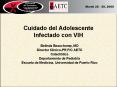 Cuidado del Adolescente Infectado con VIH