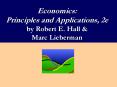 Economics: Principles and Applications, 2e by Robert E' Hall