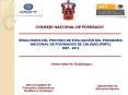 RESULTADOS DEL PROCESO DE EVALUACIN DEL PROGRAMA NACIONAL DE POSGRADOS DE CALIDAD PNPC 2007 2012
