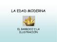 LA EDAD MODERNA