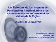 Las Reformas de los Sistemas de Pensiones en Amrica Latina y sus Consecuencias en los Mercados de Va