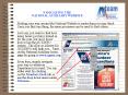 Finding your way around the National Website is easier than you may think' Once you find one thing,