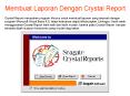 Membuat Laporan Dengan Crystal Report