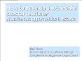 How to develop sustainable coastal tourism Situation and opportunities in Estonia