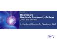 Healthcare Seminole Community College 2007 and Beyond A HighLevel Overview for Faculty and Staff