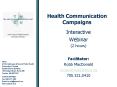 Health Communication Campaigns