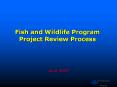 Fish and Wildlife Program Project Review Process