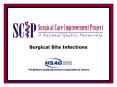 Surgical Site Infections