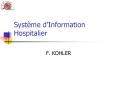 Systme dInformation Hospitalier