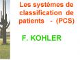 Les systmes de classification de patients PCS