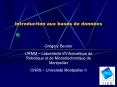 Introduction aux bases de donnes