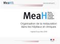 Organisation de la restauration dans les hpitaux et cliniques