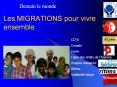 Les MIGRATIONS pour vivre ensemble