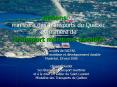 Actions du ministre des Transports du Qubec en matire de transport maritime durable