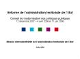 Rforme de ladministration territoriale de lEtat Conseil de modernisation des politiques publiques 12
