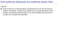 Des systmes classiques aux systmes temps rels