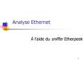 Analyse Ethernet