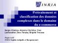Prtraitement et classification des donnes complexes dans le domaine du ecommerce