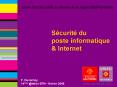 Scurit du poste informatique
