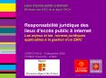 Responsabilit juridique des lieux d'accs public internet Les enjeux et les normes juridiques applica