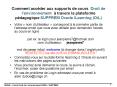 Comment accder aux supports de cours Droit de lenvironnement travers la plateforme pdagogique SUPPRE