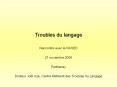 Troubles spcifiques des apprentissages