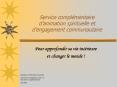 Service complmentaire danimation spirituelle et dengagement communautaire