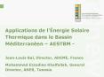 Applications de lnergie Solaire Thermique dans le Bassin Mditerranen AESTBM