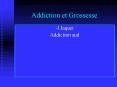 Addiction et Grossesse