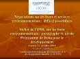 Ngociations sur les biens et services environnementaux: dfis et possibilits Atelier de l'OMC sur les