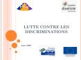LUTTE CONTRE LES DISCRIMINATIONS