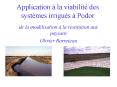 Application la viabilit des systmes irrigus Podor