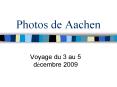 Photos de Aachen