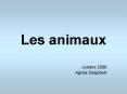 Les animaux