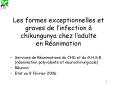 Les formes exceptionnelles et graves de linfection chikungunya chez ladulte en Ranimation