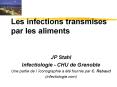 Les infections transmises par les aliments