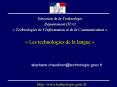 Direction de la Technologie