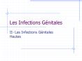 Les Infections Gnitales